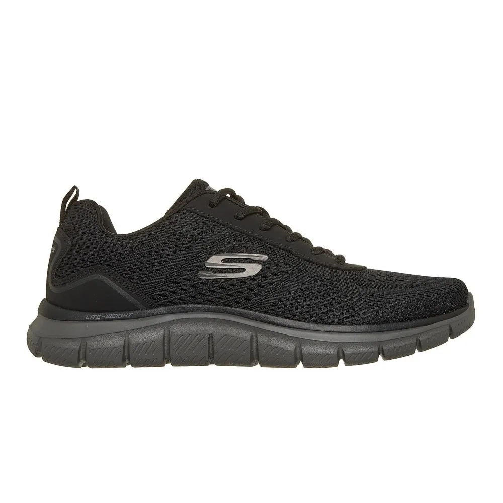 SKECHERS MENS SPORT TRACK LESHUR (232758-BKGM)