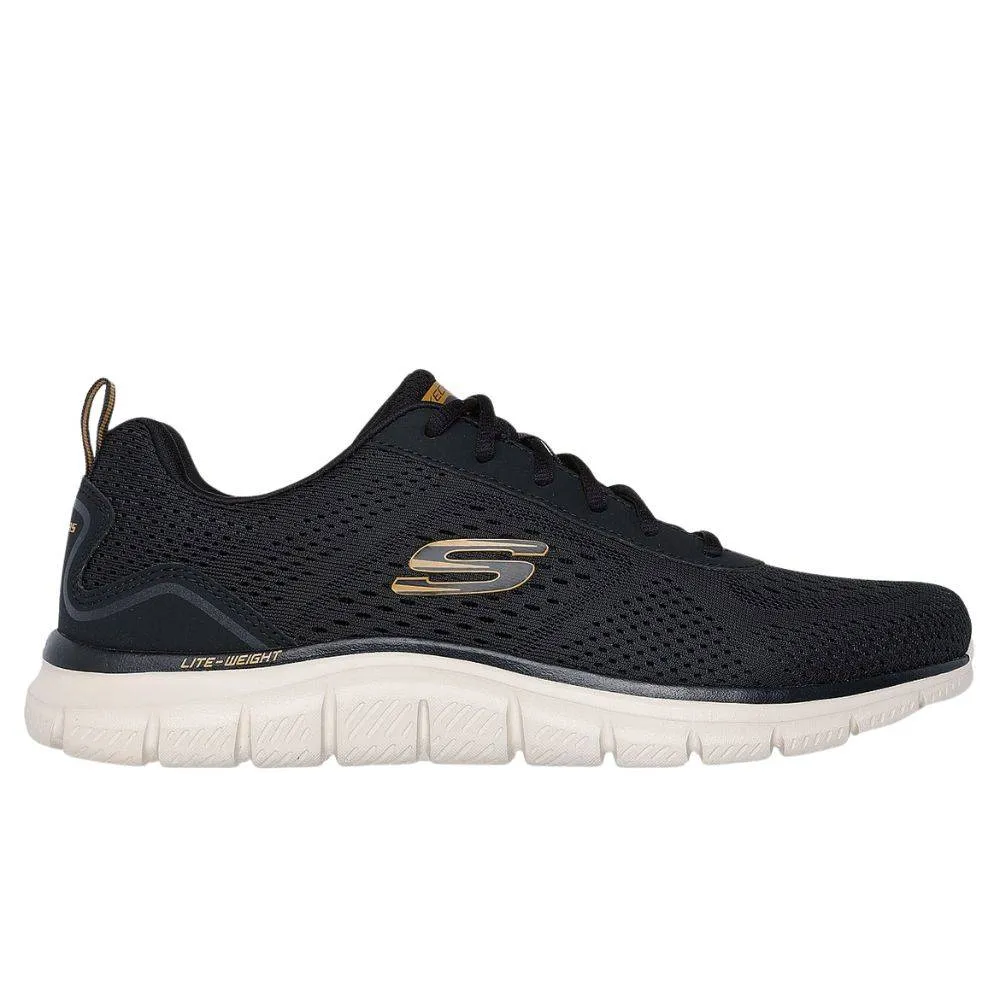 SKECHERS TRACK - LESHUR MENS SHOES (232758-BLK)