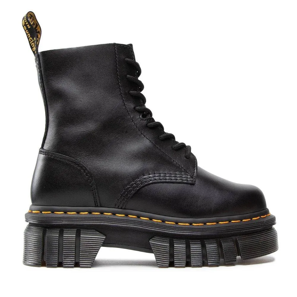 DR. MARTENS AUDRICK 8-EYE NAPPA LUX BOOTS (27149001-BLACK)