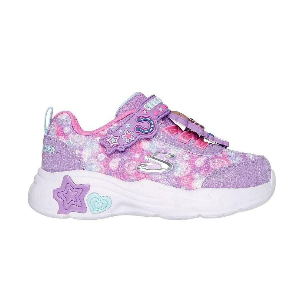 SKECHERS SNUGGLE SNEAKS - SKECH SQUAD INFANT GIRLS (302214N-LVMT)