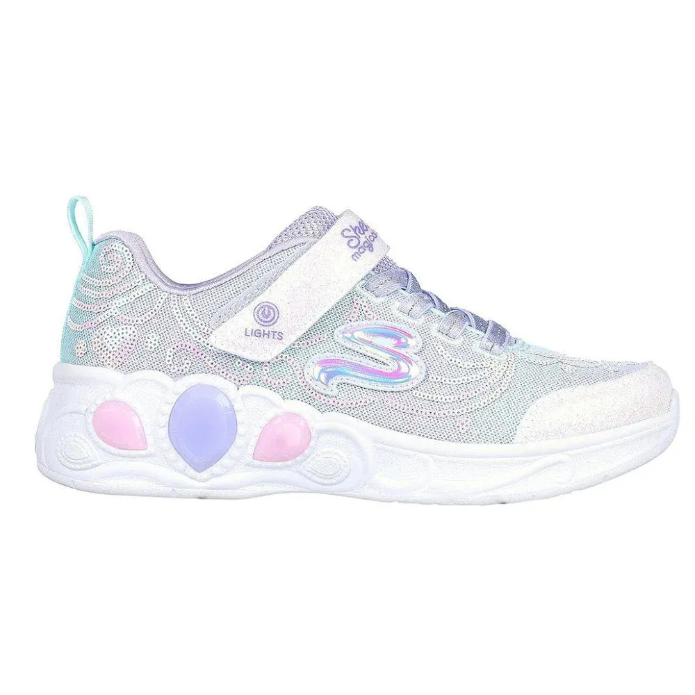 SKECHERS LIGHTS PRINCESS WISHES KIDS SHOES (302686L-LVMT)