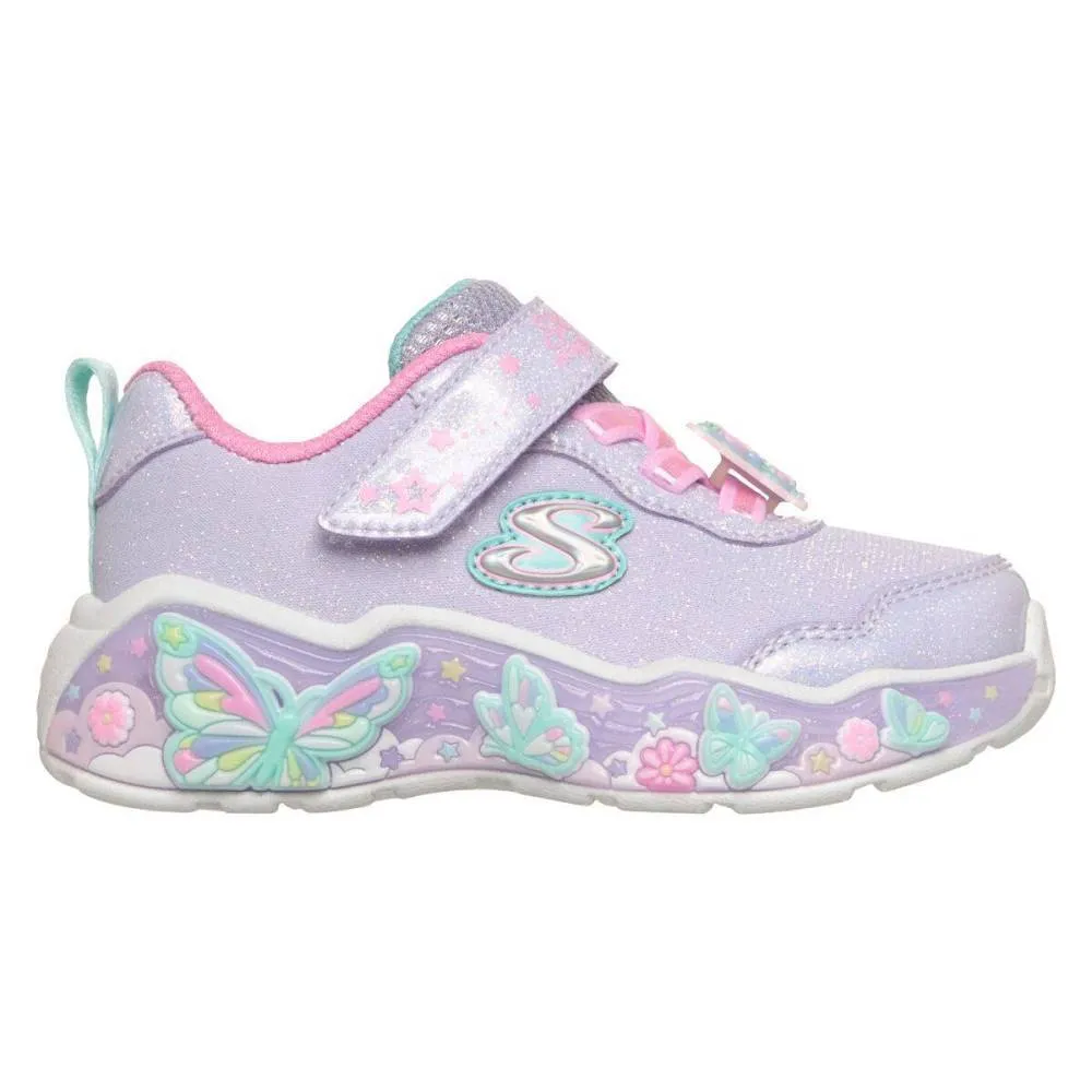 SKECHERS S-LIGHTS: LIL BUTTERFLY BLISS INFANT GIRLS SHOES (303066N-LVMT)