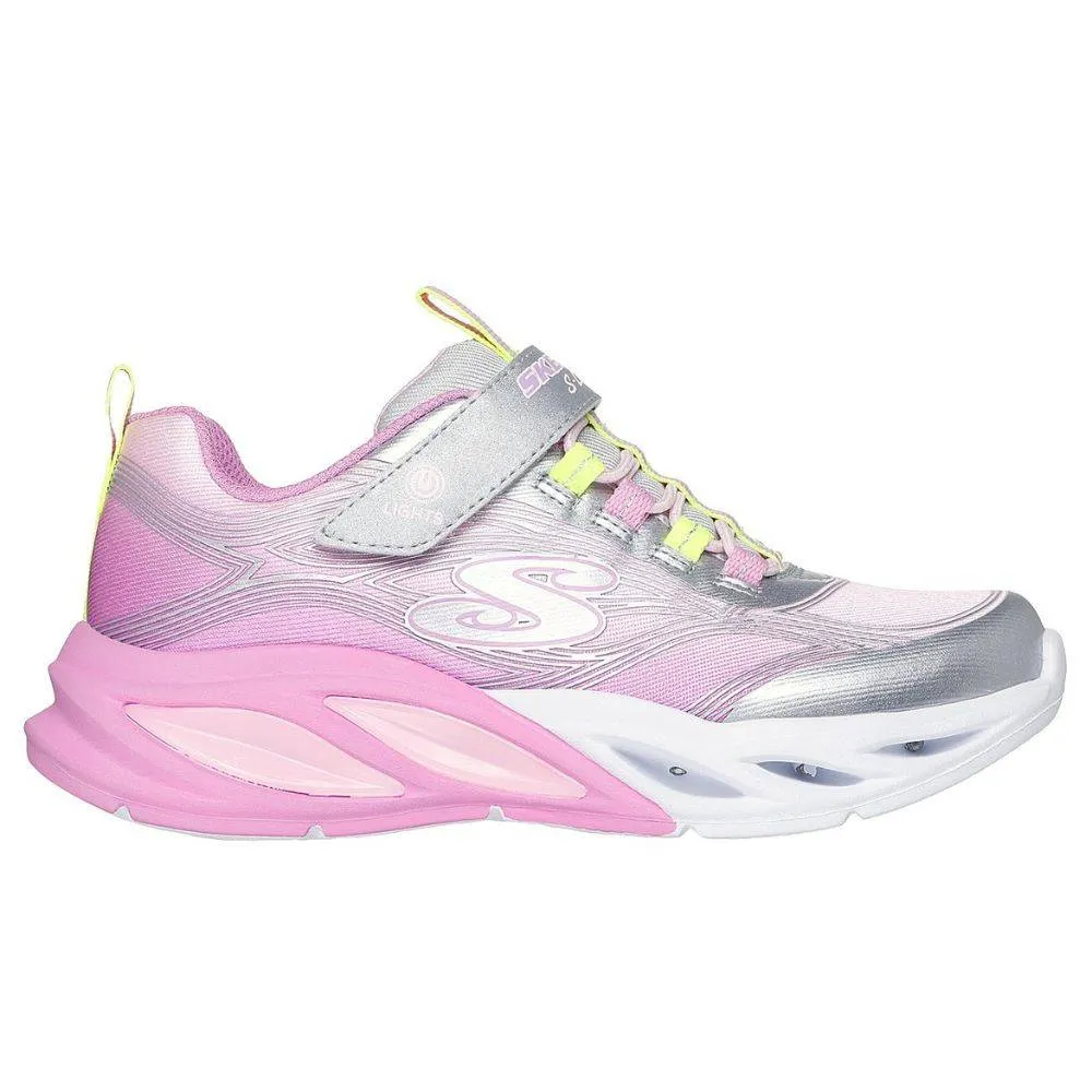 SKECHERS S-LIGHTS: COSMIC GLOW GIRLS SHOES (303712L-SMLT)