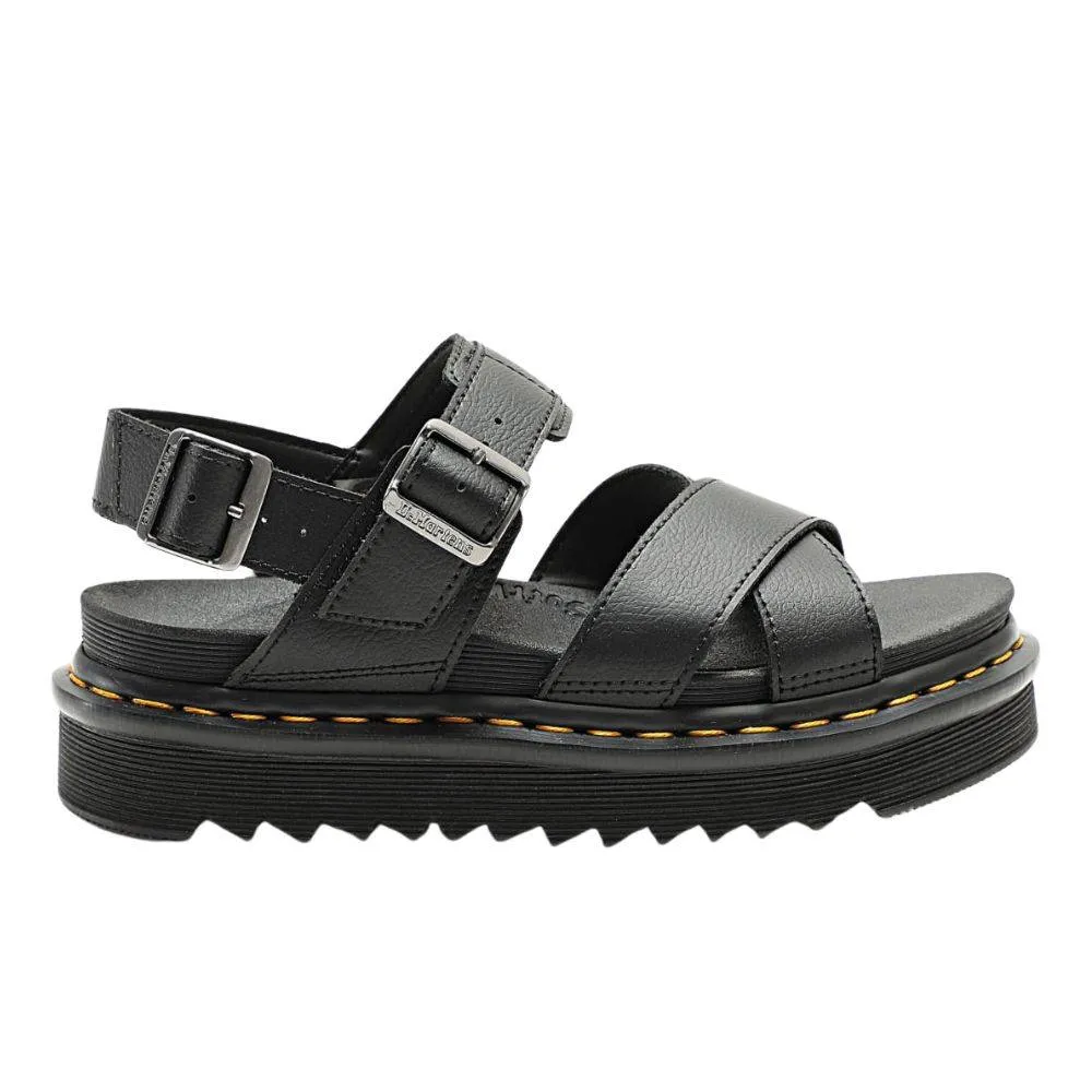 DR. MARTENS VOSS II ATHENA WOMENS SANDALS (31558001-BLACK)