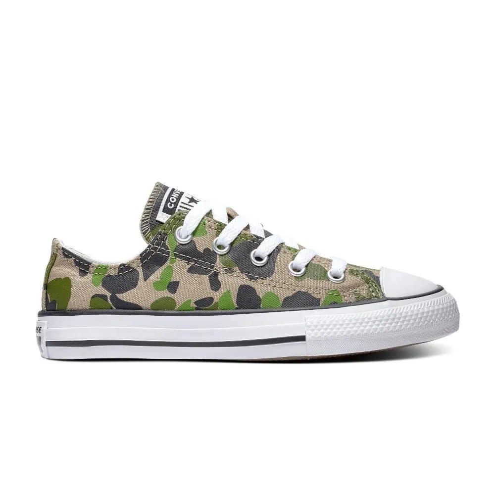 CONVERSE ALL STAR CAMO LOW KIDS SHOES (367190C)