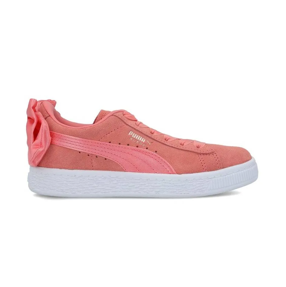 PUMA SUEDE BOW GIRLS PS SHOES (367318-01)