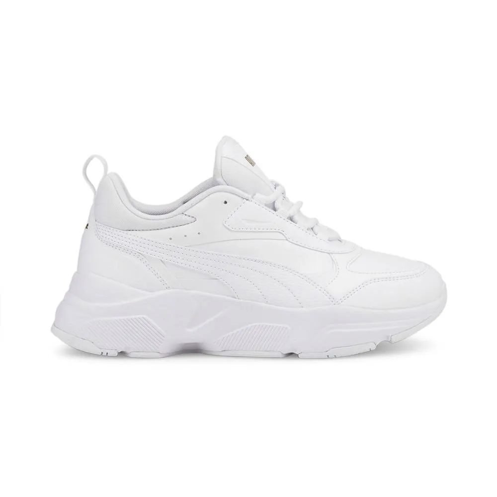 PUMA CASSIA SYNTHETIC LEATHER WOMENS TRAINERS (385279-01)