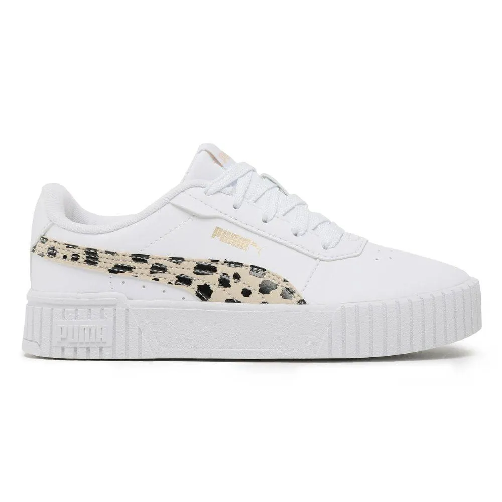 PUMA CARINA 2.0 ANIMAL KIDS SNEAKERS (392025-01)