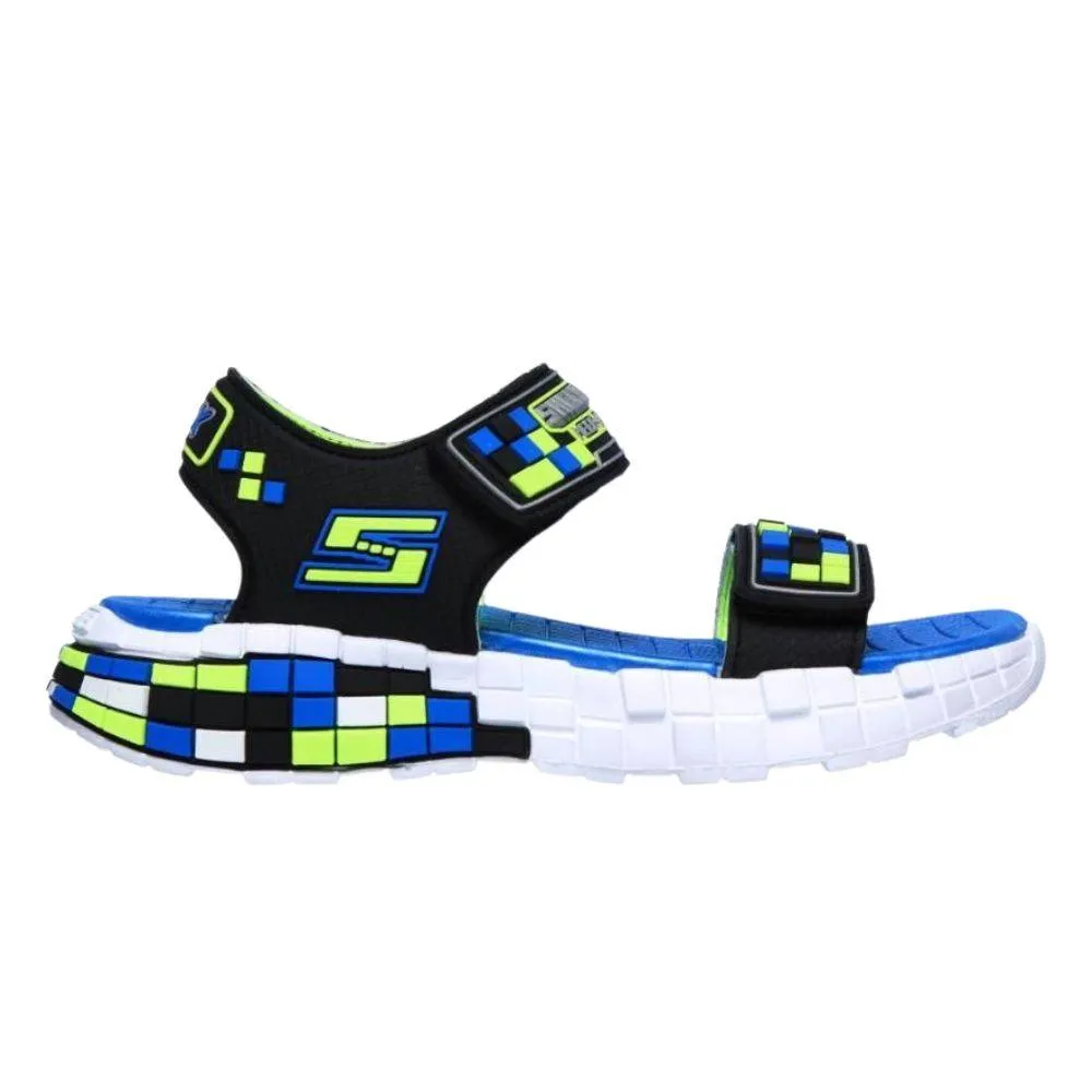 SKECHERS MEGA-CRAFT KIDS SANDAL (400070L-BBLM)