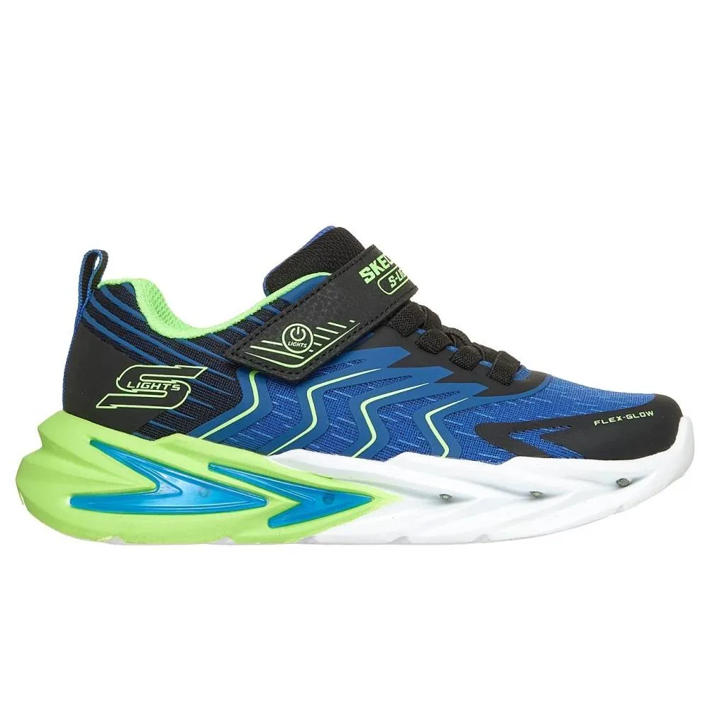 SKECHERS BOYS FLEX-GLOW ULTRA (400141LC-BBLM)