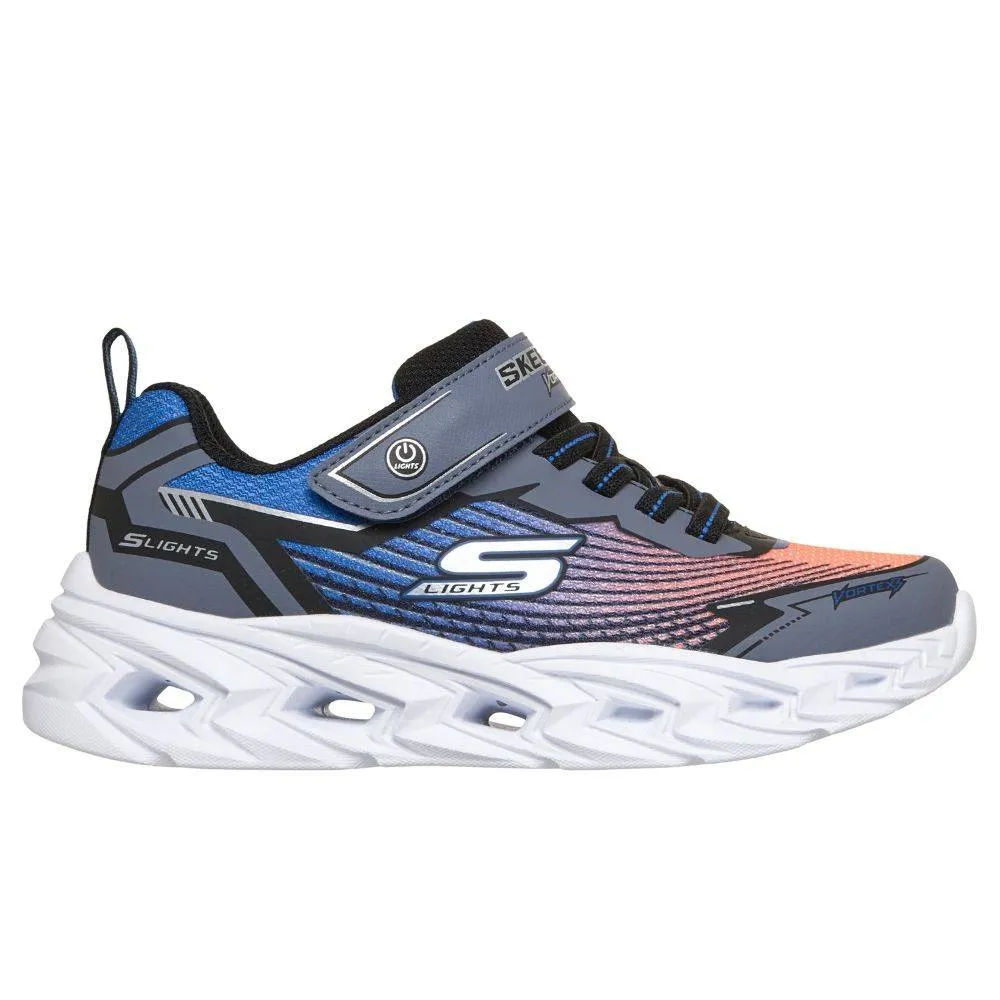 SKECHERS S-LIGHTS: VORTEX 3.0 BOYS SHOES (400590L-BBOR)