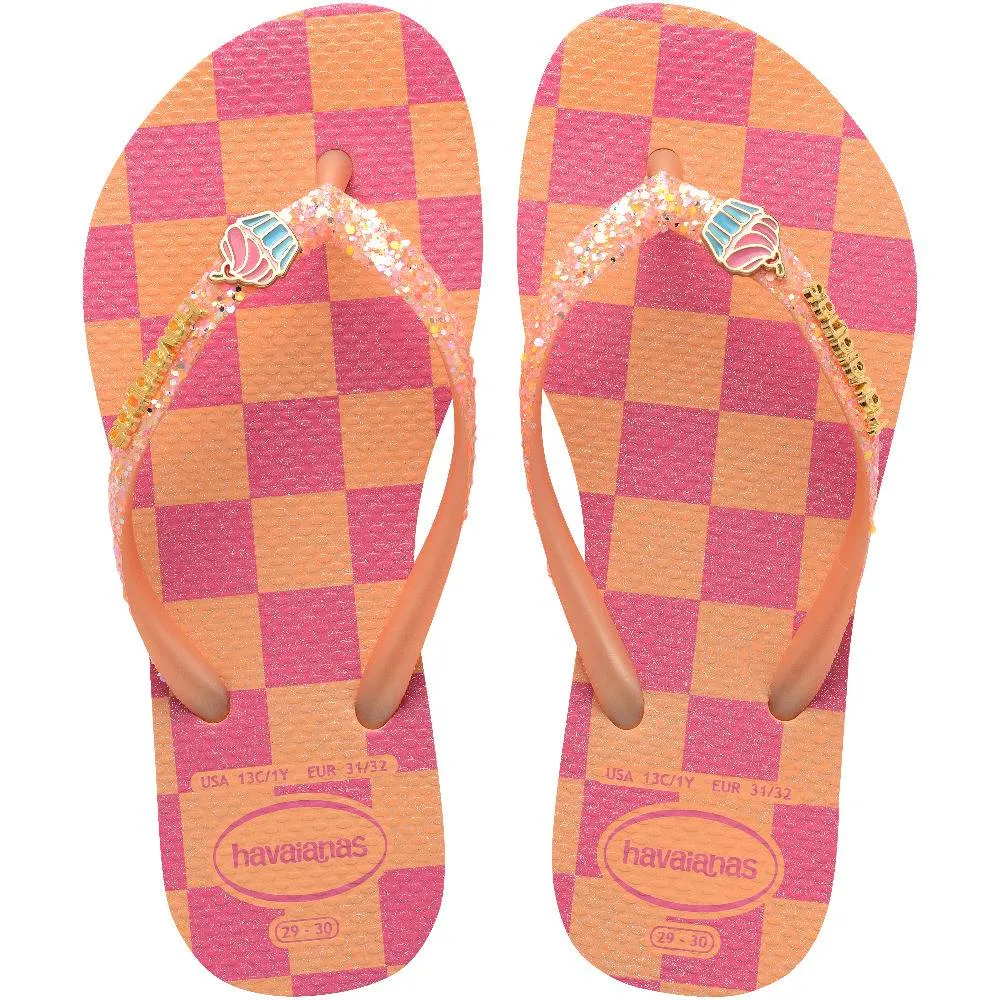 HAVAIANAS KIDS SLIM GLITTER TRENDY (4146976-0027)
