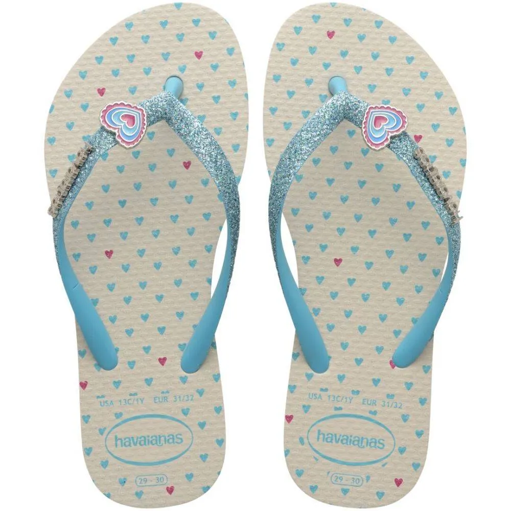 HAVAIANAS KIDS SLIM GLITTER TRENDY (4146976-0121)