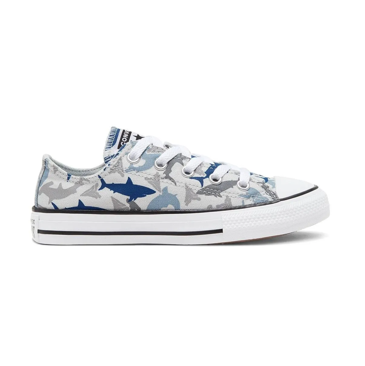CONVERSE ALL STAR SHARK BITE JUNIOR SHOES (666890C)