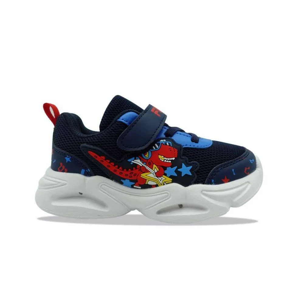 FILA DINO VELCRO LIGHTS INFANT SHOES (7BK61008-200)