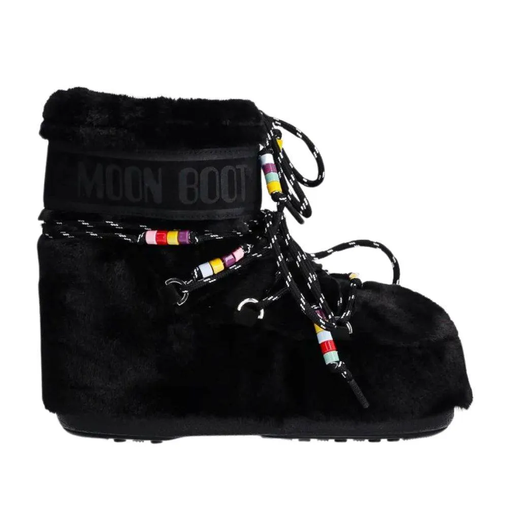 MOON BOOT ICON LOW FAUX FUR BEADS (80D1409470-N001)