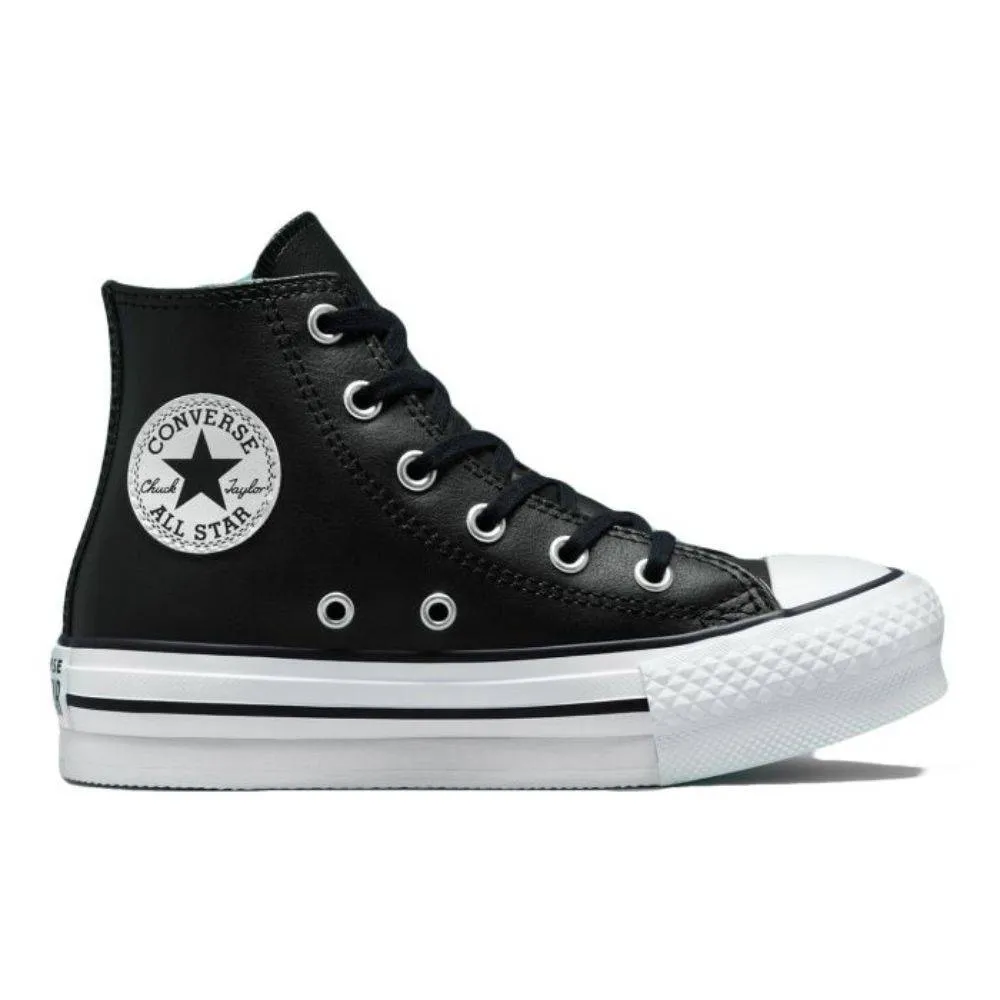 CONVERSE ALL STAR EVA LIFT LEATHER GIRL SHOES (A01015C)