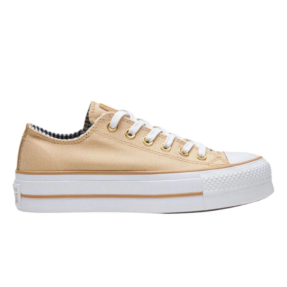 CONVERSE ALL STAR LIFT PLATFORM HERRINGBONE STRIPE (A08109C)
