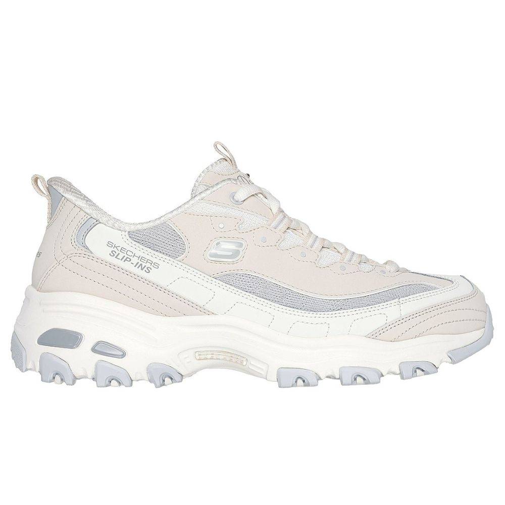 SKECHERS SLIP-INS: D'LITES - SMOOTH NOSTALGIA (150537-NTGY)