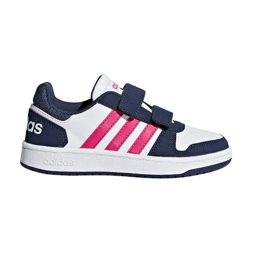 ADIDAS NEO HOOPS CMF KIDS SHOES (BB7332)
