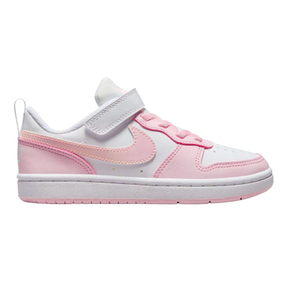 NIKE COURT BOROUGH LOW RECRAFT KIDS SHOES (DV5457-105)