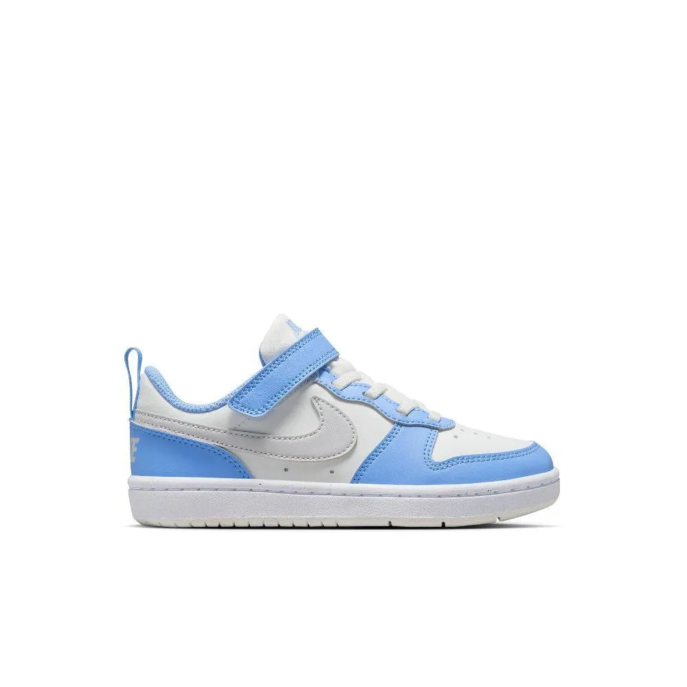 NIKE COURT BOROUGH LOW RECRAFT KIDS SHOES (DV5457-128)