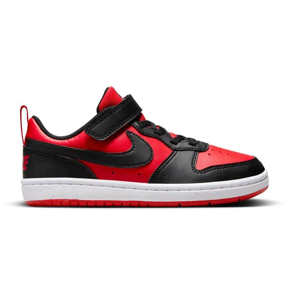 NIKE COURT BOROUGH LOW RECRAFT KIDS SHOES (DV5457-600)