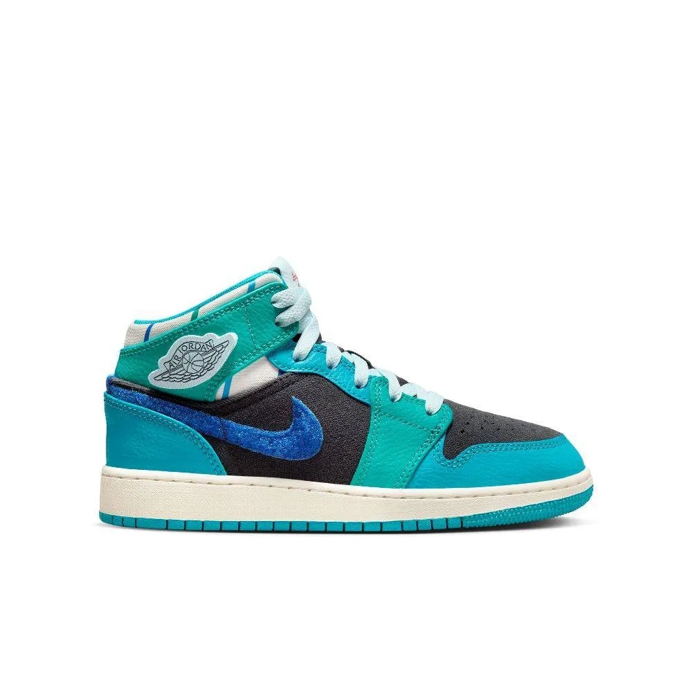 NIKE AIR JORDAN 1 MID SNEAKER SCHOOL (FJ9482-004)