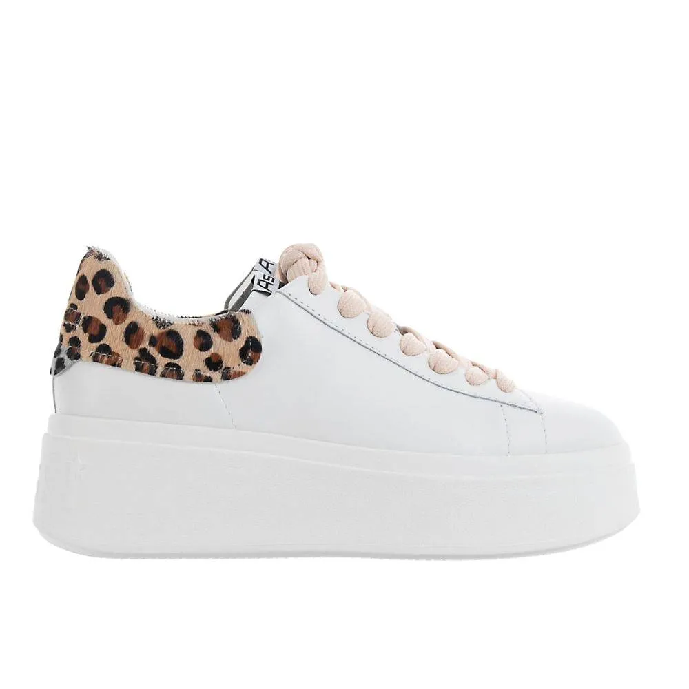 ASH "MOBY" ANIMALIER SNEAKERS (FW23-S-138267-001)