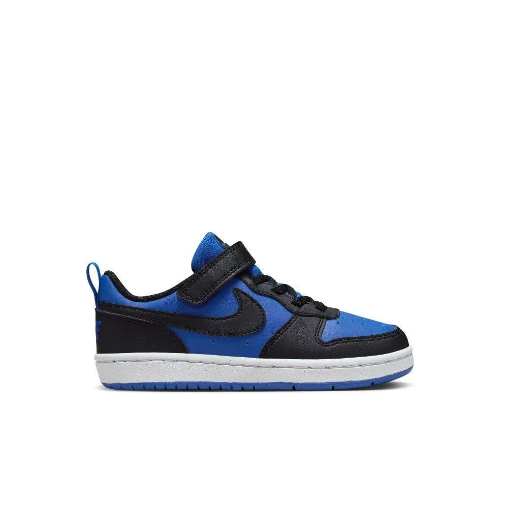 NIKE COURT BOROUGH LOW RECRAFT KIDS SHOES (HM6298-480)