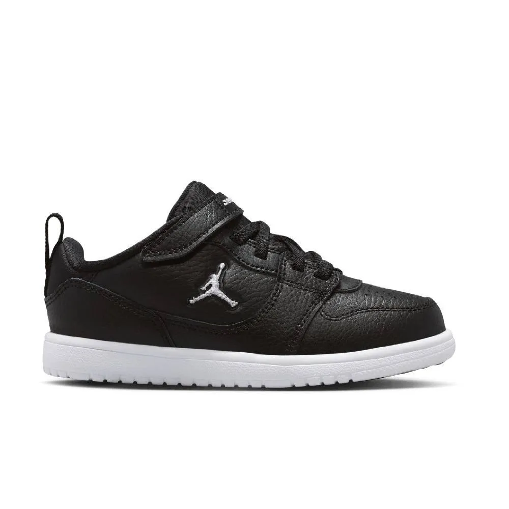 NIKE JORDAN COURT CONNECT LOW KIDS SHOES (IQ6046-001)