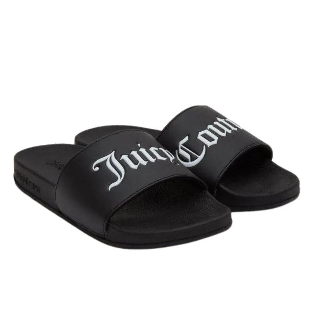 JUICY COUTURE CARMEN COLLEGIATE PU SLIDER (JCFYL124029-101)