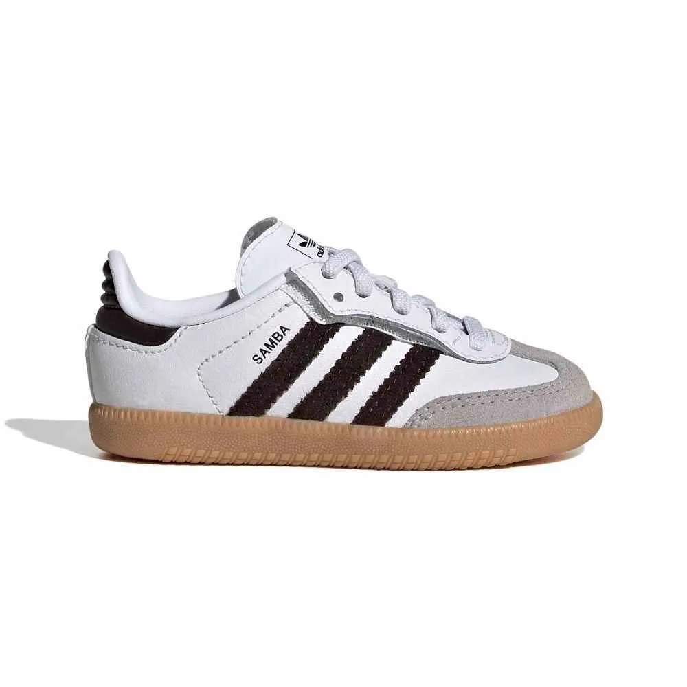 ADIDAS ORIGINALS INFANT SAMBA OG COMFORT CLOSURE ELASTIC LACE SHOES (JQ2030)