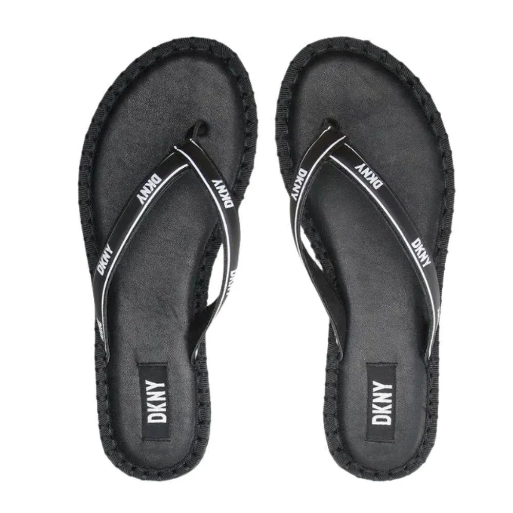 DKNY TABATHA WOMENS FLIP FLOPS (K1240129-BLK)