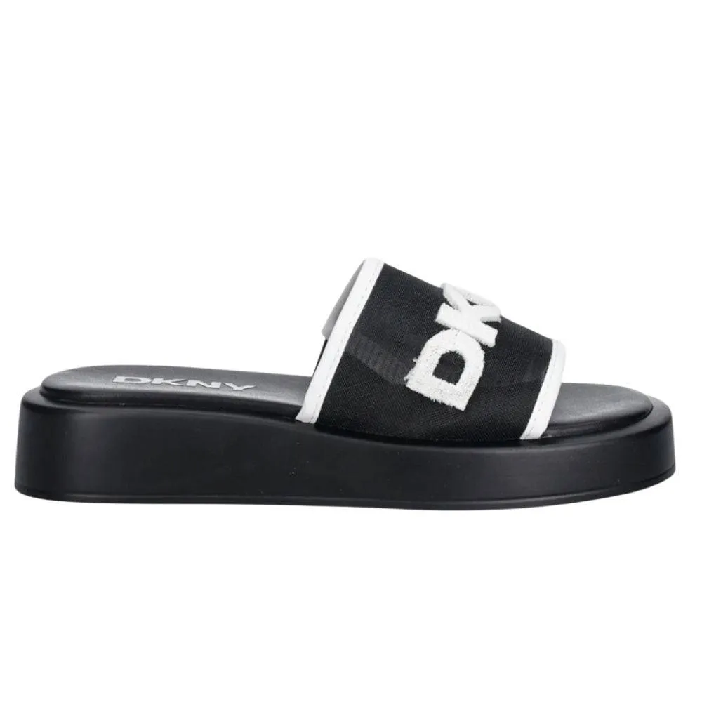 DKNY ORION LOGO MESH PLATFORM SLIDE (K1643577-005)