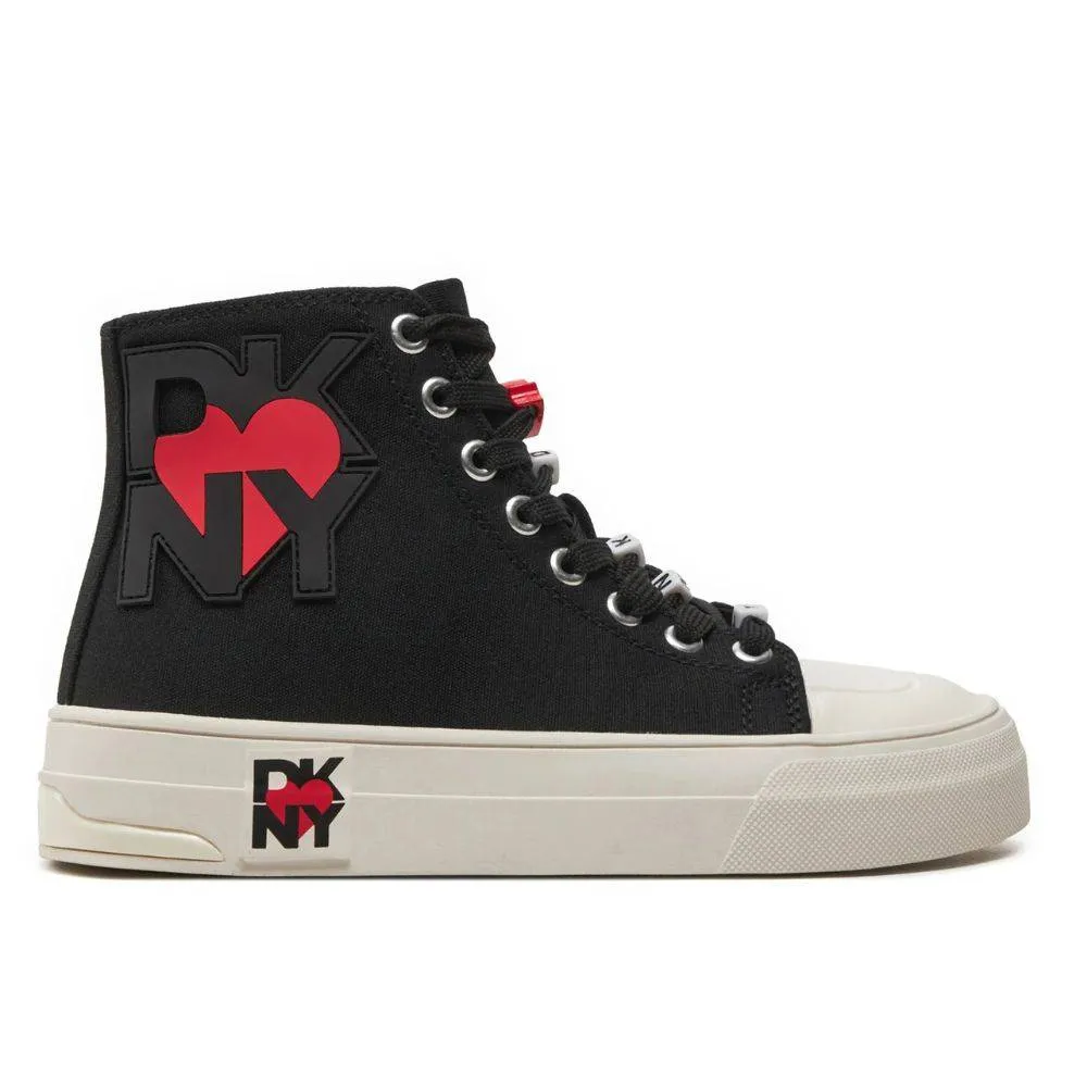 DKNY LOUISA HIGH TOP SNEAKER (K2478753-BLK)
