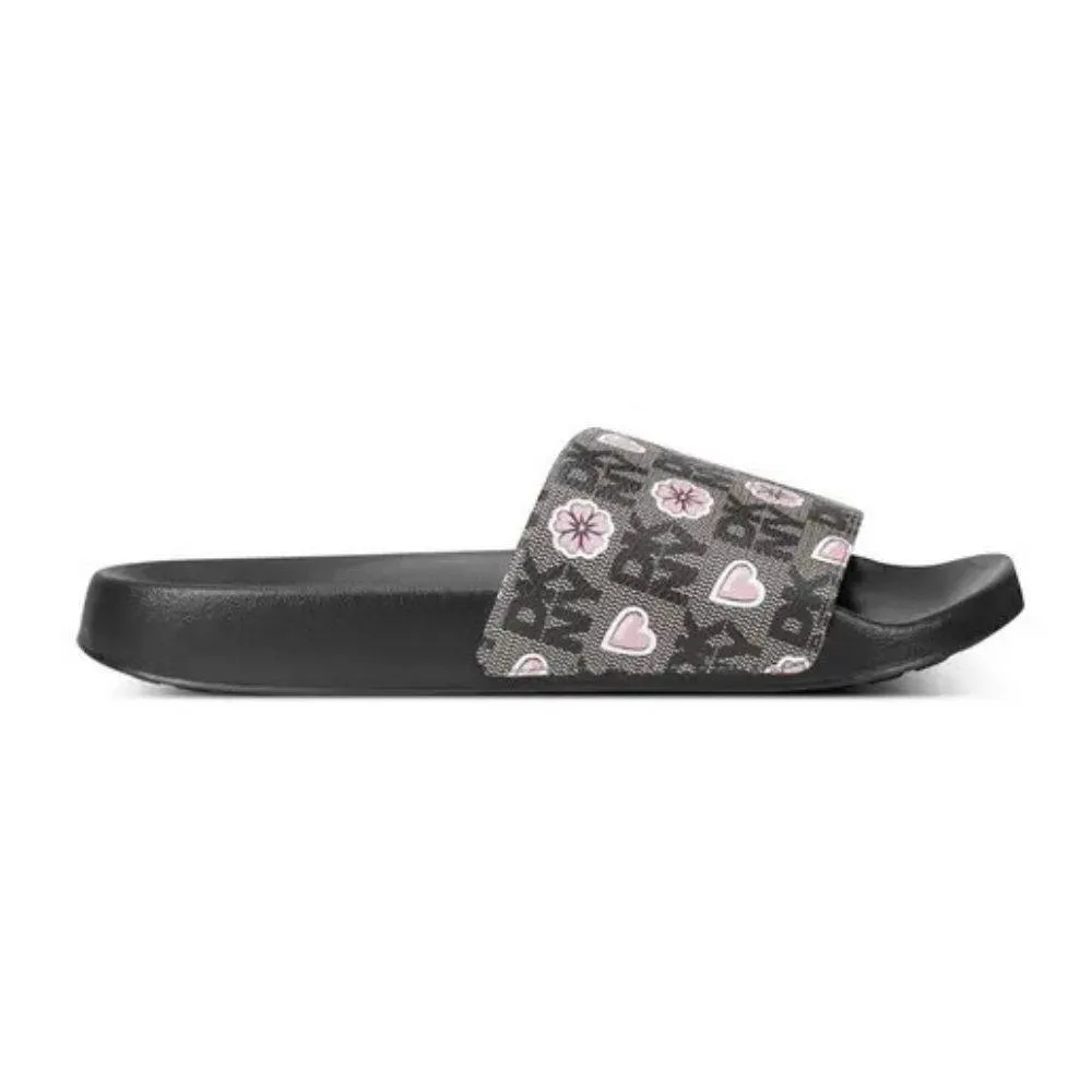 DKNY ZELLA SLIDES (K2600770-BLK)