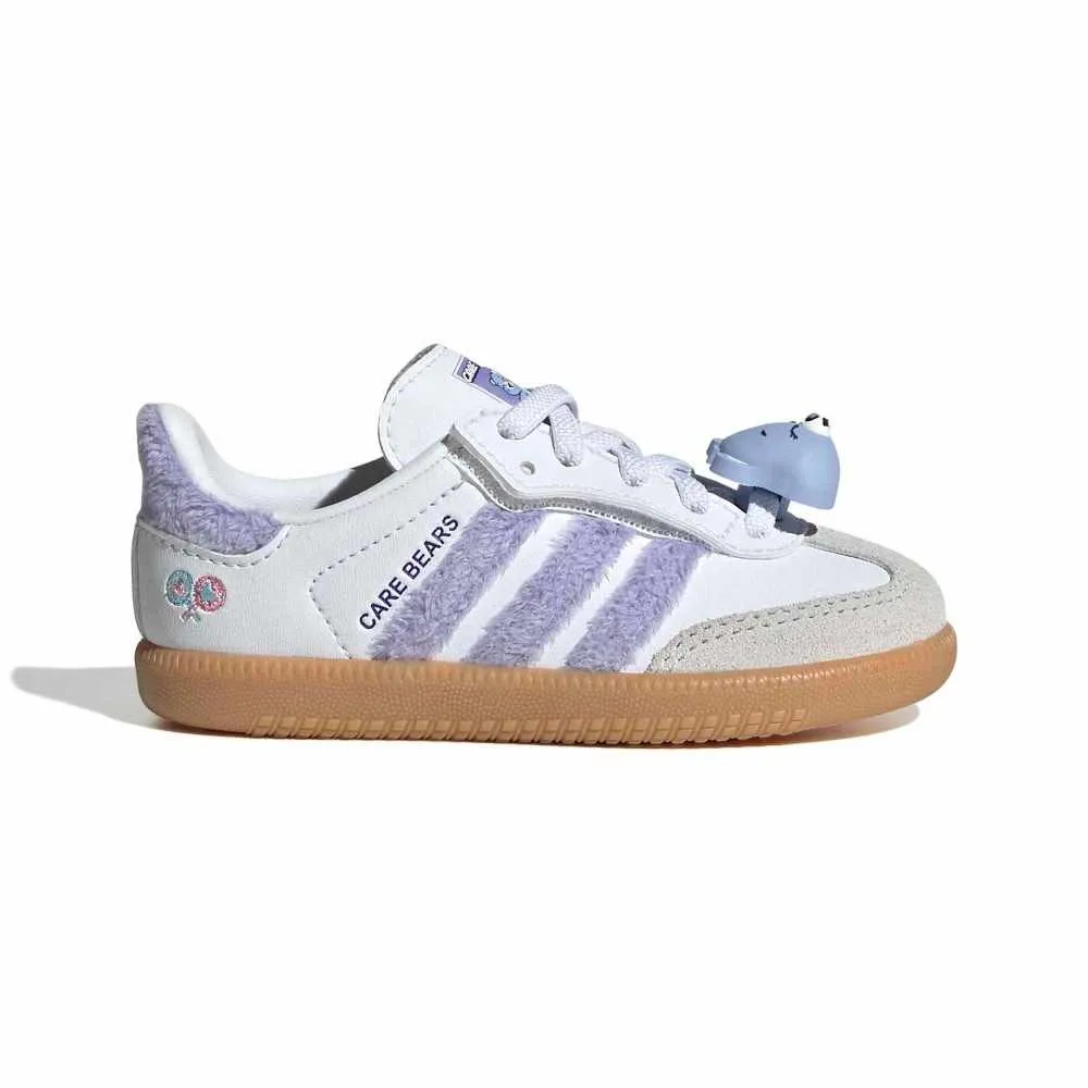 ADIDAS ORIGINALS INFANT CARE BEARS SAMBA OG COMFORT CLOSURE ELASTIC LACE SHOES (KK2161)