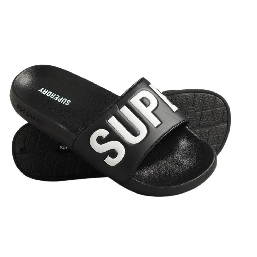 SUPERDRY CORE VEGAN MENS POOL SLIDE (MF310256A-33B)