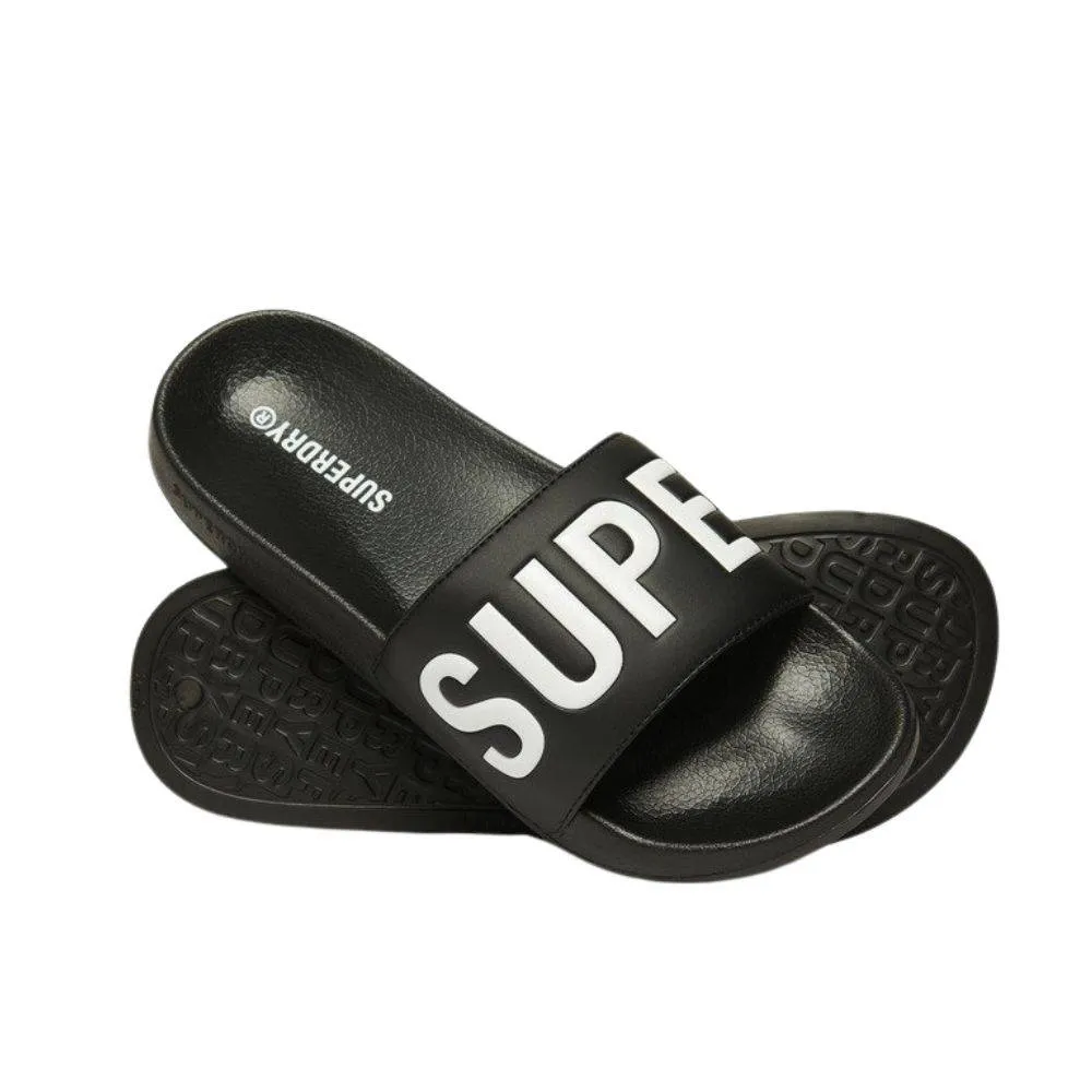 SUPERDRY CORE GRAPHIC POOL SLIDE (MF310266A-33B)