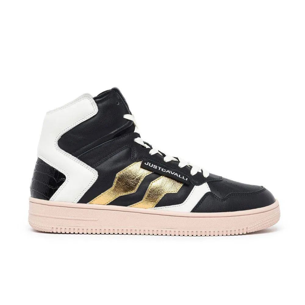 JUST CAVALLI HIGH TOP SNEAKERS (S08WS0169-P1083-972)