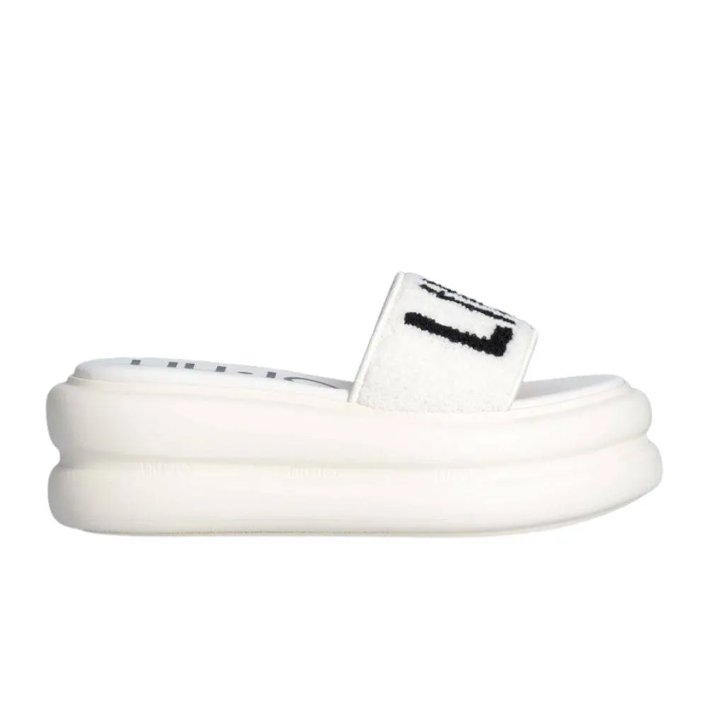 LIU JO ARIA 06 - SLIPPER FLATFORM TERRY CLOTH (SA3139TX314S1005)
