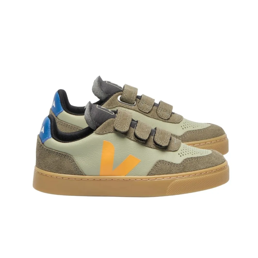 VEJA V-90 ORGANIC TRACED LEATHER KIDS (SX2021782JR)