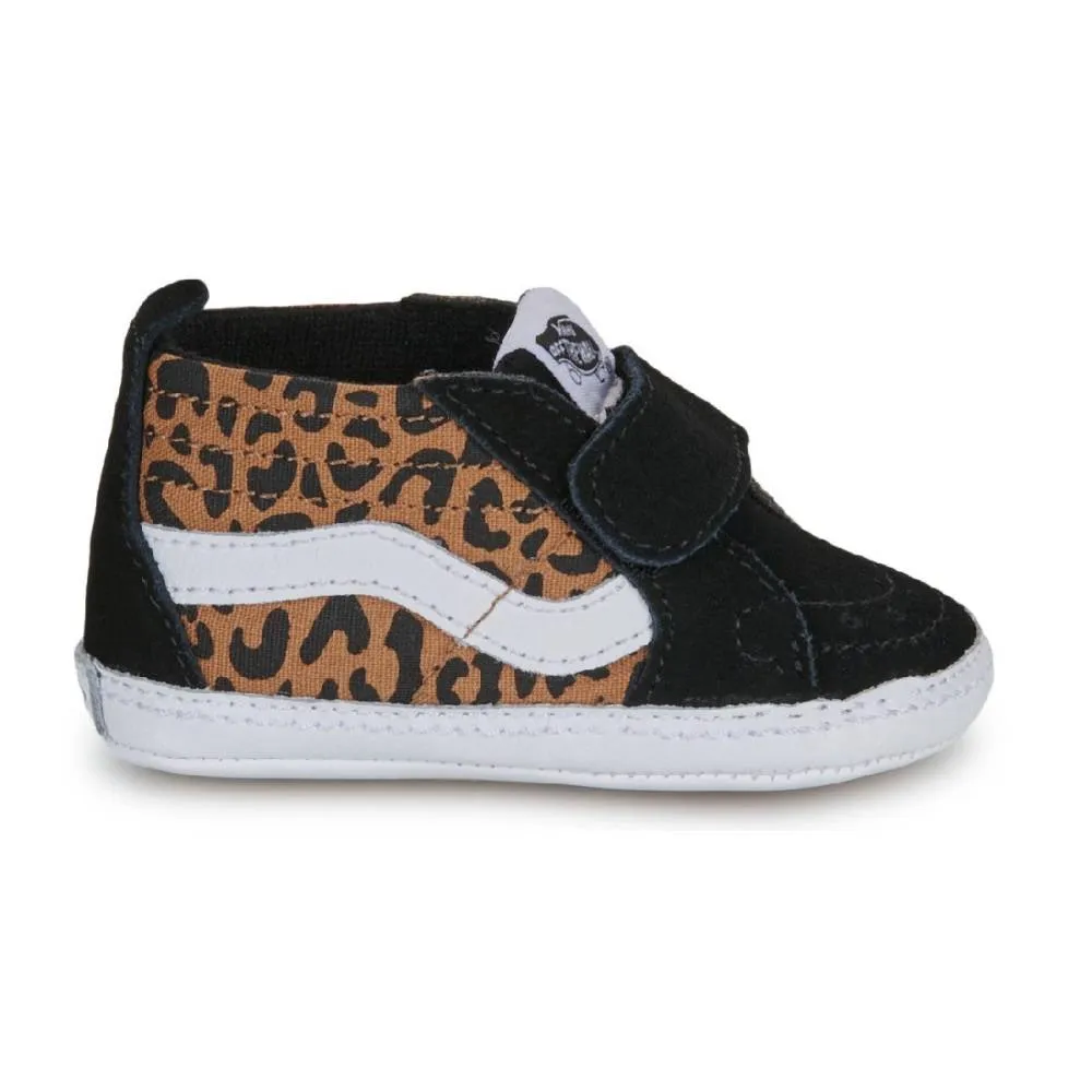 VANS INFANT SK8-HI LEOPARD CRIB SHOES (0-1 YEARS) (VN000CRVYS8)