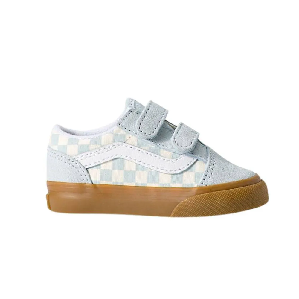 VANS TODDLER OLD SKOOL V GUM SHOES (1-4 YEARS) (VN000CTGFOA)