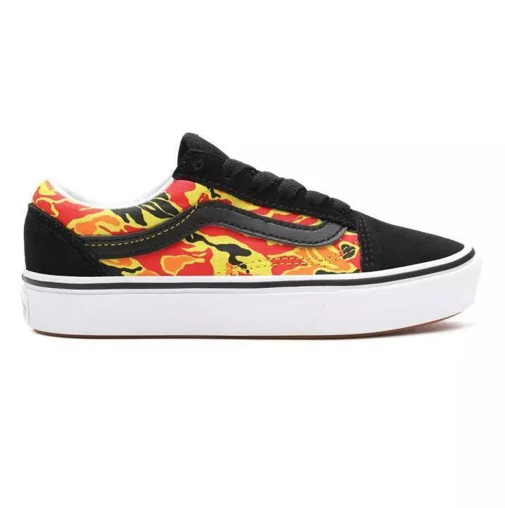 VANS KIDS OLD SKOOL - FLAME CAMO (VN0A4U1Q31O)