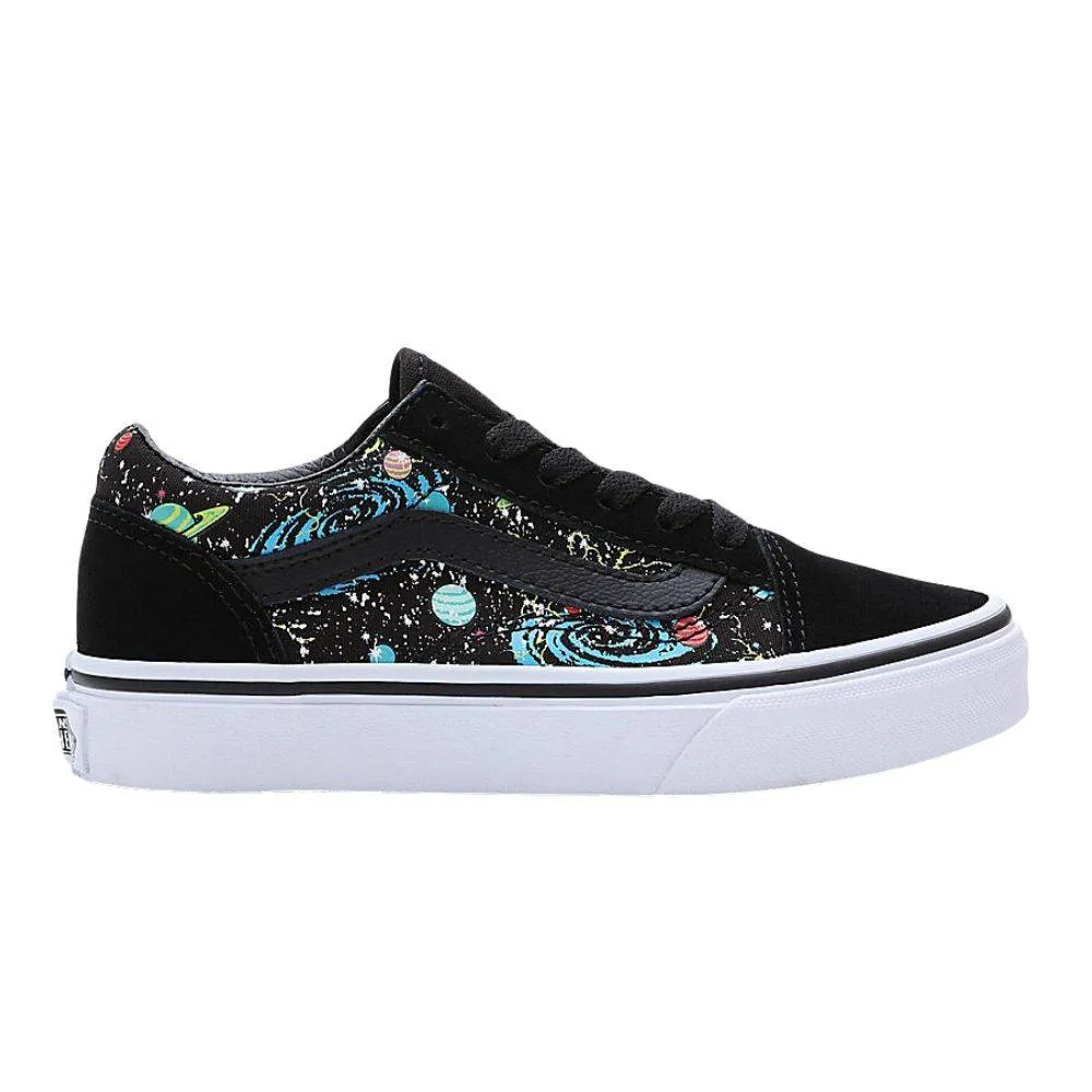 VANS KIDS GLOW IN THE DARK OLD SKOOL SHOES (4-8 YEARS) (VN0A7Q5FBPB)