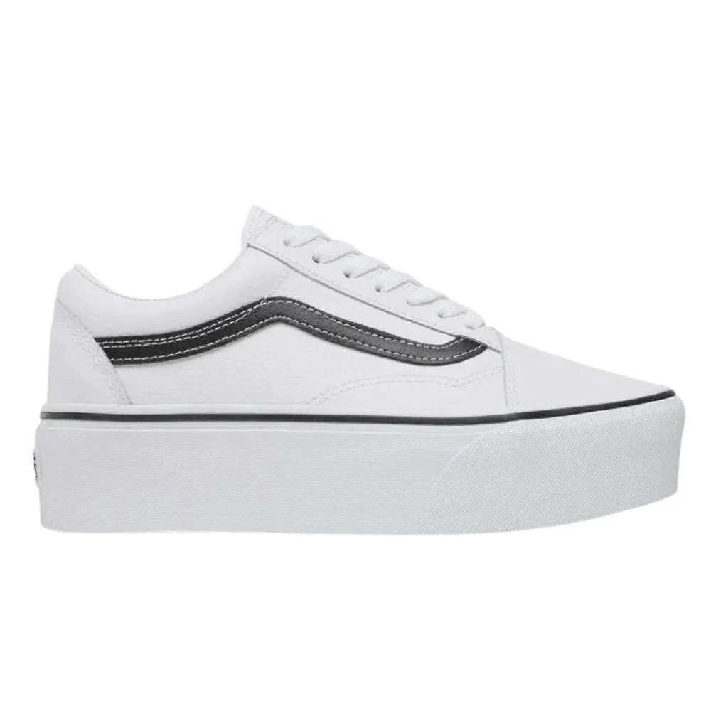 VANS OLD SKOOL STACKFORM LEATHER SHOES (VN0A7Q5MTWB)