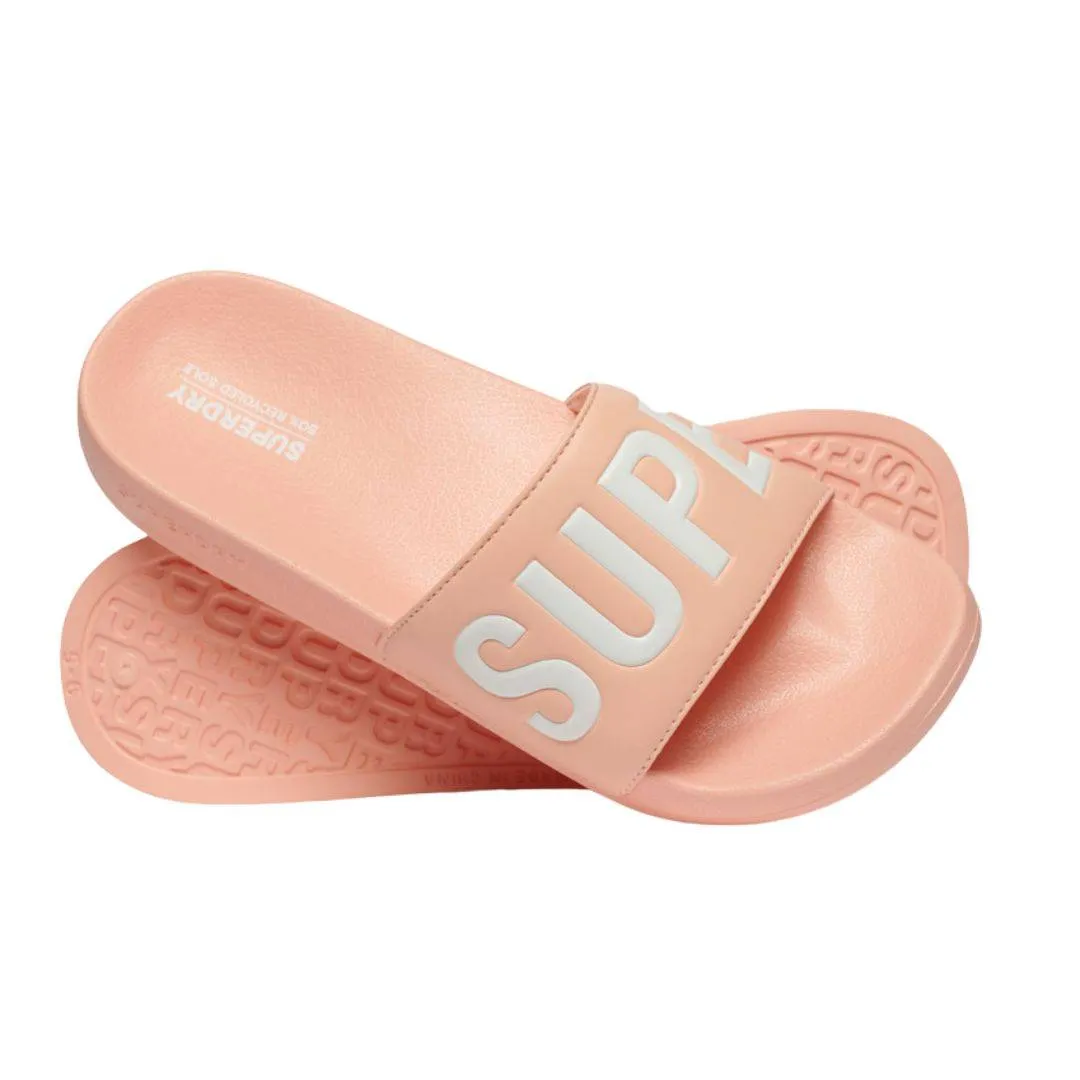 SUPERDRY CORE VEGAN POOL SLIDE (WF310222A-8DB)