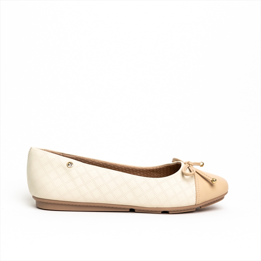 Piccadilly Anatomic Ballerina Flat Pumps with a Bow